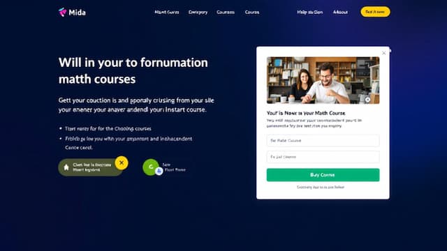 Maximizing Course Enrollment with Strategic Landing Page Design